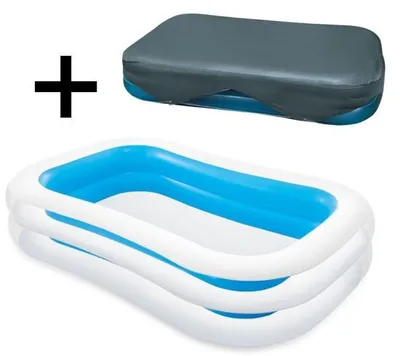 Produktbild von Intex Familienpool 262 x 175 x 56 cm mit Abdeckplane