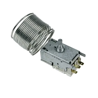 Produktbild von Thermostat Kühlthermostat Kühlschrank Kühl-Gefrierkombination Gewerbe-Gefriergeräte Original Ranco K54-H1119 2500mm Kapillarrohr 3x4,8mm AMP passend Liebherr 6151090 Miele 1764001