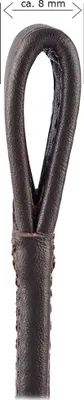 Produktbild von Equinate Slimline Mono Steigbügelriemen Ghost Braun 60 cm