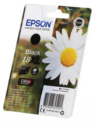Obrázok produktu pre Atrament Epson Daisy Singlepack Black 18XL Claria Home