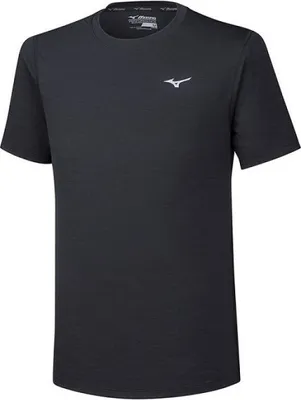 Zdjęcie produktu dla Męska koszulka sportowa/do biegania Mizuno Impulse Core, czarny, rozmiar 4, szer. XXL