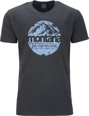 Produktbild von Übergrößen T-Shirt Sky Village Eisblau AHORN SPORTSWEAR iron grey 4XL