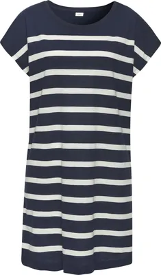 Imagen del producto de Camisón de la marca s.Oliver, color azul marino y blanco a rayas, talla 44/46