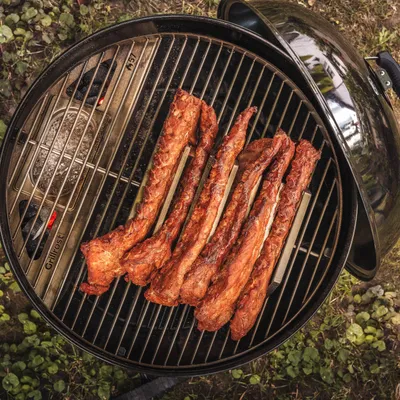 Produktbild von Edelstahl Rippchenhalter | RibRack - für 6 rundum knusprige Spareribs vom Grill & Backofen