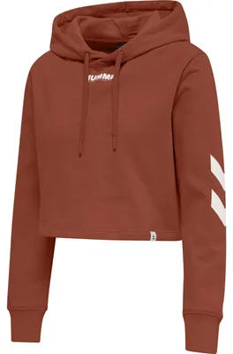 Produktbild von Hummel Legacy Cropped Kapuzenpullover Beige XS Frau Beige XS