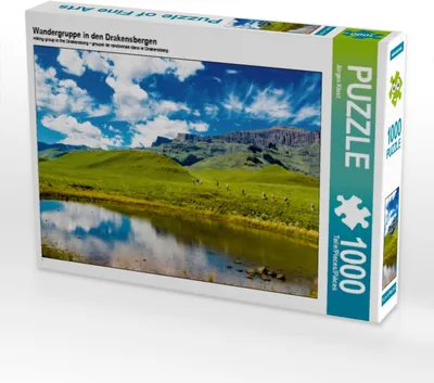 Produktbild von Calvendo Wandergruppe in den Drakensbergen 1000 Teile Puzzle quer 640x480mm, Klust Jürgen; 7379901