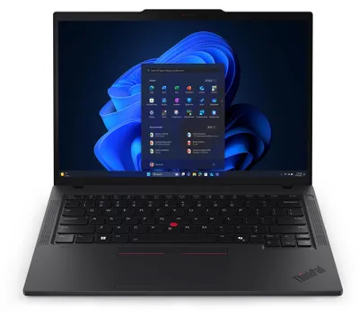 Produktbild von Lenovo ThinkPad T14 Gen 6 21QC - 180°-Scharnierdesign - Intel Core Ultra 5 225U / 1.5 GHz - Win 11 Pro - Intel Graphics - 16 GB RAM - 512 GB SSD TCG Opal Encryption 2, NVMe - 35.6 cm (14")