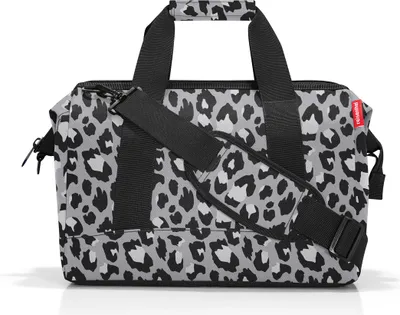 Obrázok produktu pre Reisenthel allrounder M, Žena, Kabelka, Stredná, Zips, Modrá, Biela, Jednofarebné