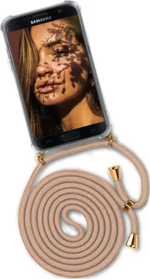 Produktbild von TWIST-Case + TWIST-Cord für Samsung Galaxy S7, Farbe:Golden Coast (Gold)