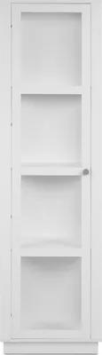 Produktbild von finori Arles 52A Vitrine, weiß Maß: B x H x T ca. 56 x 195 x 40 cm