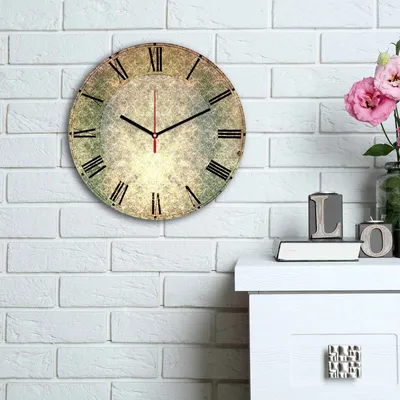 Produktbild von Opviq, 3030MS- HMA6131, Bunt, Wanduhren, 30 cm, 100% MDF (Dicke: 5 mm)