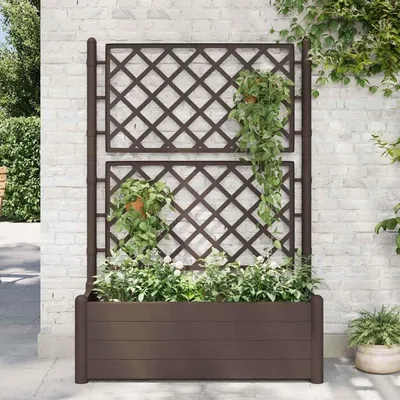 Produktbild von Pflanzkasten - Blumenkasten - Gemüsebeetkasten - Kräuterkasten - Kletterpflanzenkasten - Fassungsvermögen: 90 Liter