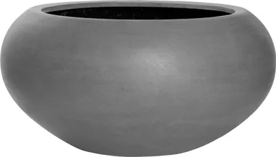 Produktbild von Cora Blumentopf, Farbe Grau, mehrere Größen - PotteryPots PPE1111-25-03