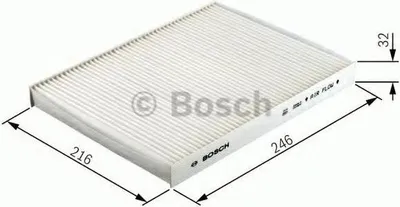 Produktbild von Bosch Filter, Innenraumluft  1 987 432 357