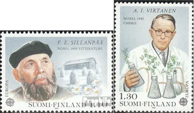 Produktbild von Briefmarken Finnland 1980 Mi 867-868 (kompl.Ausg.) postfrisch Persönlichkeiten