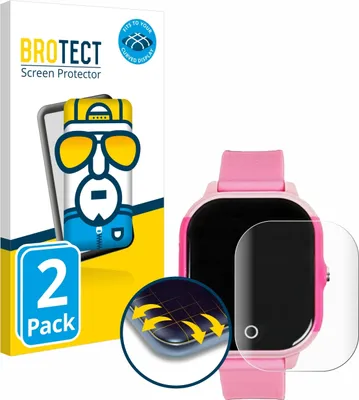 Produktbild von 2x BROTECT Fullscreen Schutzfolie für SaveFamily Junior Displayschutz Folie Fullcover Klar Transparent