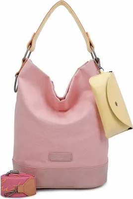 Produktbild von Fritzi aus Preußen Schultertasche Canvas Izzy07 Olga Hobo Bag Candy rosa