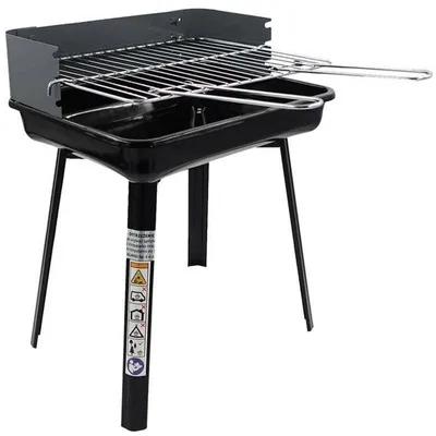 Produktbild von Master Grill & Party Holzkohlegrill rechteckig klappbar tragbar MG936