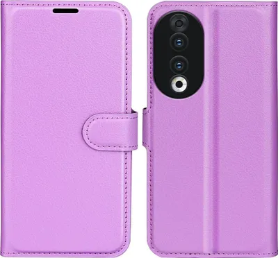 Produktbild von Honor 90 Hülle - Coverup Klapphülle - Violett