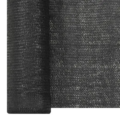 Obrázok produktu pre vidaXL plotový panel čierny 3,6x50 m HDPE 150 g/m²