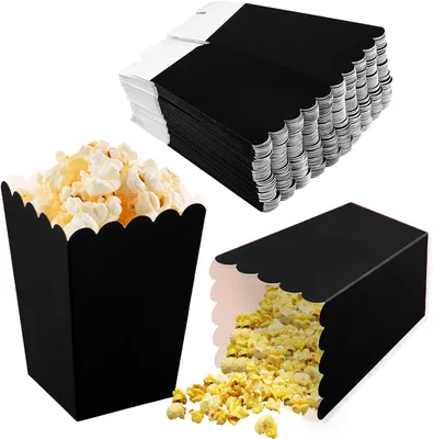 Imagen del producto de Cajas para snacks, color , 50 unidades, cajas de papel para fiestas