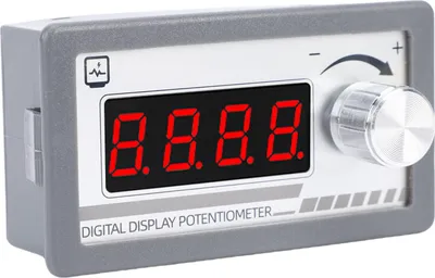Produktbild von 10KΩ Digitalanzeige-Potentiometer 0,4 Zoll 4-stellig DC programmierbar für Drehzahlregler-Wechselrichter