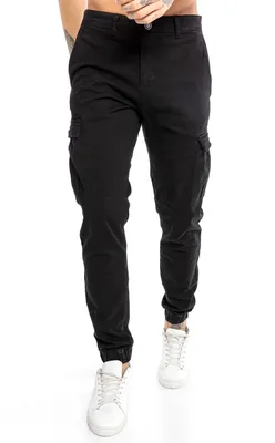 Produktbild von Stylische Jogger Jeans Cargo Hose Twill