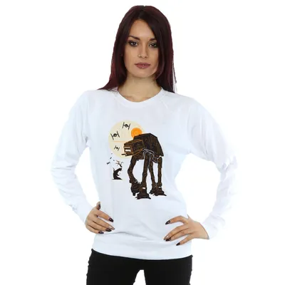 Produktbild von Star Wars - "AT-AT" Sweatshirt für Damen BI38038 (L) (Weiß)
