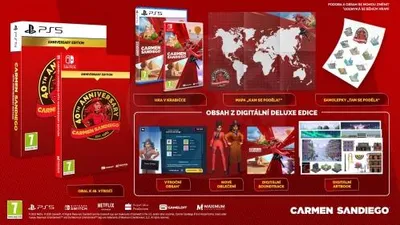 Produktbild von Maximum Games Carmen Sandiego - 40th Anniversary Edition, Nintendo Switch, RP (Rating Pending)