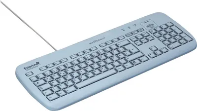 Obrázek produktu pro Medigenic Essential, Plná velikost (100 %), Kabel, USB + PS/2, Bílá