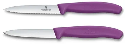 Produktbild von Victorinox Swiss Classic Tomatenmesser und Gemüsemesser Set 2-tlg. Violett
