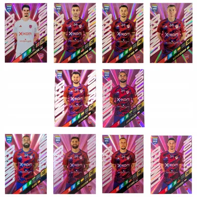Produktbild von Football Cards For The Fifa 365 2024 Raków Częstochowa Limited Album – 10 Pieces