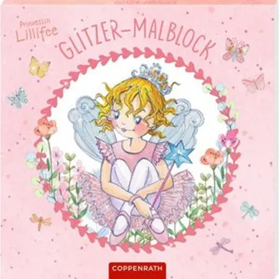 Produktbild von Glitzer-Malblock (Prinzessin Lillifee)