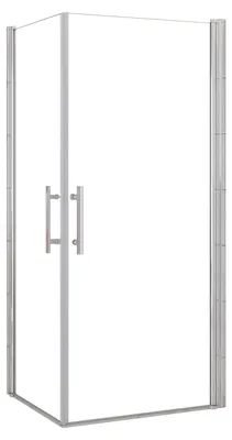 Produktbild von Duschspa 100x90x195cm Eckig Duschkabinen Schwingtür Duschabtrennung Drehtür 6mm ESG Nanoglas Eckeinstieg