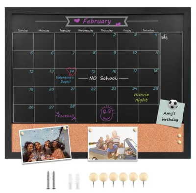 Imagen del producto de Pizarra magnética combinada con calendario