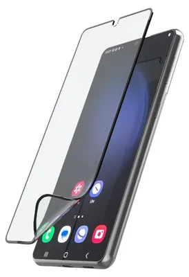 Produktbild von Hama Hiflex Eco, Samsung, Galaxy S22 / S23, Schlagfest, Kratzresistent, Schockresistent, Transparent, 1 Stück(e)