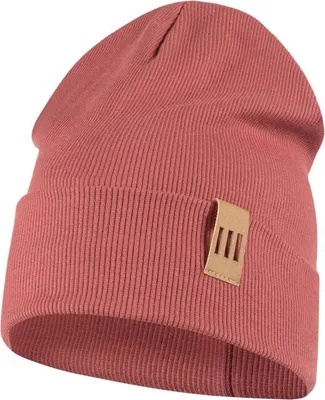Produktbild von Smarilla Mütze Junge Herren Kinder Beanie gerippt(46-48,Ziegelrot)