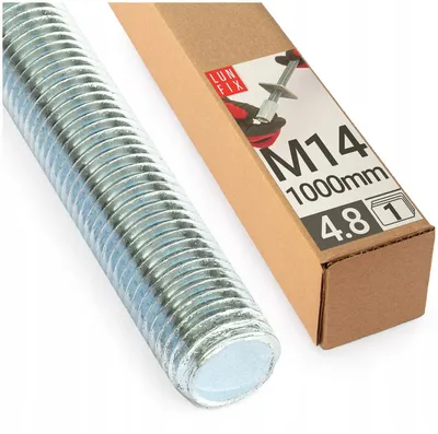 Produktbild von Lun Fix Gewindestange M14 1m verzinkt Klasse 4.8