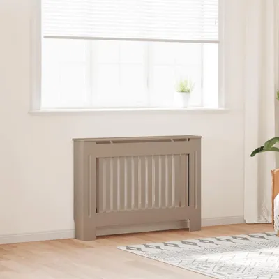 Image de vidaXL Habillage de radiateur 112x19x81 cm MDF