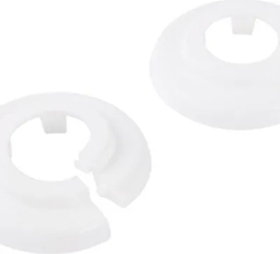Produktbild von Sanitop Scharnierrosetten PVC 22 mm (2 St)