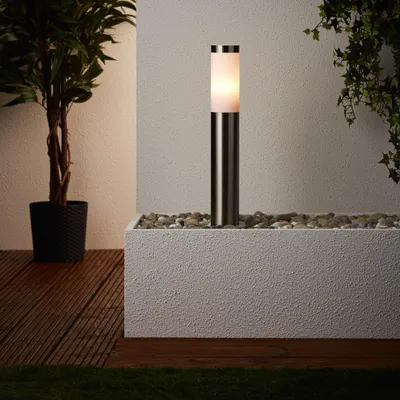 Produktbild von Außen Sockellampe mit 51 cm, E27, max. 40 W, Edelstahl/Kunststoff