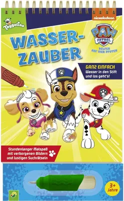 Zdjęcie produktu dla PAW Patrol Wasserzauber - Wassermalbuch ab 3 Jahre