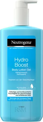 Produktbild von Neutrogena Hydro Boost, Lotion, Unisex, Feuchtigkeitsspendend, trockene Haut, normale Haut, Empflindliche Haut, 400 ml, Pumpenflasche