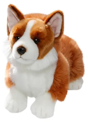 Zdjęcie produktu dla Carl Dick pies Corgi ok. 35 cm długości, ok. 25 cm wysokości 3460 Pluszowa zabawka, miękka zabawka, przytulanka