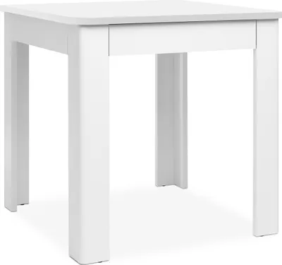 Produktbild von Esstisch >Oslo< mit Schublade, in Weiß - 80x77x80cm (BxHxT)