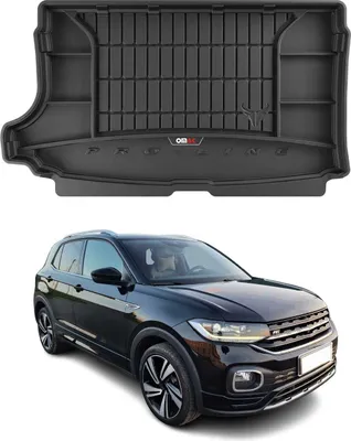 Produktbild von OMAC Gummi Kofferraumwanne für VW T-Cross 2018-2025 TPE Laderaumwanne Schwarz