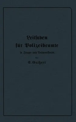Zdjęcie produktu dla Leitfaden für Polizeibeamte in Frage- und Antwortform