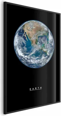 Produktbild von Posterpapier Poster - Earth 29.7x42 cm Für Kinder n-C-0175-ao-a
