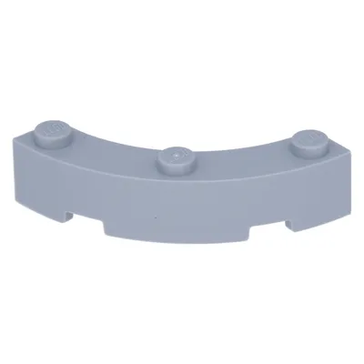 Produktbild von LEGO® 4x4 Bogenstein Kreisstein Viertelkreis Hellgrau - 48092 NEU! Menge 250x