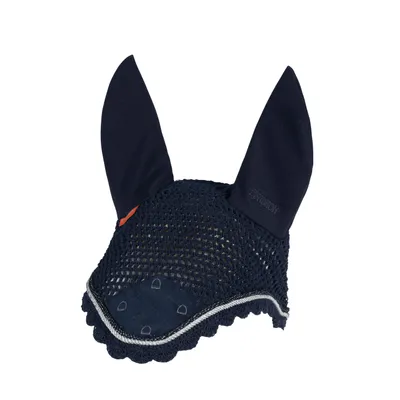 Produktbild von Eskadron Platinum Fliegenohren " ARTWORK " Größe - Pony Farbe - navy